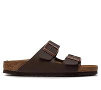 Birkenstock Classic Arizona Birko-Flor, Unisex-Erwachsene Pantoletten, Braun (Dunkelbraun), 38 EU