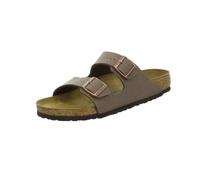 Birkenstock Classic Arizona Birko-Flor, Unisex-Erwachsene Pantoletten, Braun (Mocca), 41 EU
