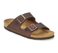 Birkenstock Classic Arizona FL, Unisex-Erwachsene Pantoletten, Braun (Habana), 39 EU