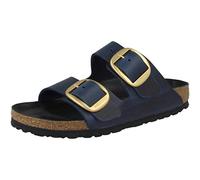 Birkenstock Classic Arizona Leder 51151, Pantoletten, Blau (Blau 75), 46 EU (11.5 UK)