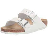 Birkenstock Classic Arizona Leder, Unisex-Erwachsene Pantoletten, Weiß (Weiss), 50 EU