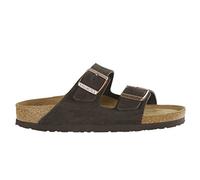 Birkenstock - Arizona SFB VL - Sandalen, Gr. 43 EU 43 - Schmal, schwarz/beige/braun (Mocca)