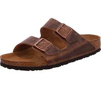 Birkenstock Classic Arizona, Unisex-Erwachsene Pantoletten, Braun (Tabacco Brown), 35 EU
