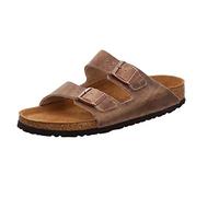 Birkenstock Arizona Soft Leather Oiled Sandale (Größe 38, beige)