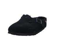 Birkenstock Classic Boston Lammfell 259881, Clogs, Schwarz (Schwarz 49), 41 EU (7.5 UK)