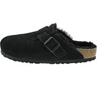 Birkenstock Classic Boston Lammfell 259883, Clogs, Schwarz (Schwarz 49), 41 EU (7.5 UK)