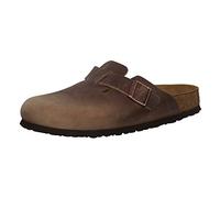 Birkenstock Classic Boston Leder 960813, Clogs, Braun (Tabacco Brown 7888), 41 EU (7.5 UK)