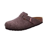 Birkenstock Classic Boston Wollfilz 160581, Clogs, Braun (Cacao 5681), 39 EU (5.5 UK)