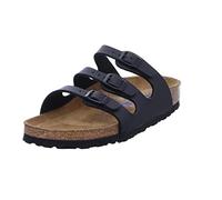 BIRKENSTOCK Classic Florida Birko-Flor Softfootbed 53013, Pantoletten, Schwarz (Schwarz 49), 42 EU (8 UK)