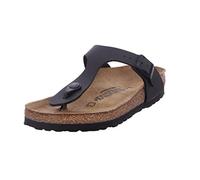 Birkenstock Unisex Gizeh Birko-Flor Sandalen, Schwarz (Schwarz), 44 EU