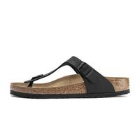Birkenstock Unisex Gizeh Birko-Flor Sandalen, Schwarz (Schwarz), 44 EU