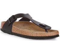 Birkenstock Classic Gizeh Birko-Flor 43693, Zehentrenner, Schwarz (Schwarz 49), 36 EU (3.5 UK)