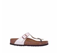 Birkenstock Damen Zehensteg-Sandale Gizeh BF Graceful (EU 41 | Weiß)