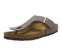 Birkenstock Classic Gizeh Birko-Flor, Unisex-Erwachsene Zehentrenner, Grau (Stone), 38 EU