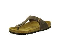 Birkenstock Classic Gizeh Leder 743831, Zehentrenner, Braun (Habana 5326), 43 EU (9 UK)