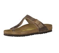 Birkenstock Classic Gizeh Leder 943811, Zehentrenner, Braun (Tabacco Brown 7888), 40 EU (7 UK)