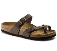 Pantoletten Birkenstock Mayari BF Normal Mocca-Schuhgröße 35