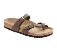 Birkenstock Classic Mayari Birko-Flor Unisex-Erwachsene Zehentrenner, Mokka, 38 M EU
