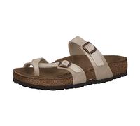 Birkenstock Damen Zehentrenner Mayari Birko-Flor Graceful Pearl Weiß Gr. 36