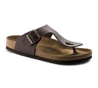 Birkenstock Classic Ramses Birko-Flor, Unisex-Erwachsene Zehentrenner, Braun (Dunkelbraun), 44 EU