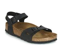 Birkenstock Classic Rio Birko-Flor 31793, Riemchensandalen, Schwarz (Schwarz 49), 35 EU (2.5 UK)