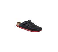 Birkenstock Clog Kay SL Herren Größe 44 schwarz Leder SRA EN 20347