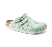 Birkenstock Clog Kay Superlauf, Birko-Flor, Flower Field Mint, schmal, Gr. 40