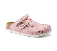 Birkenstock Clog Kay Superlauf, Birko-Flor, Flower Field Rose, schmal, Gr. 36