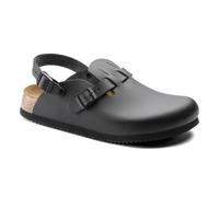 Birkenstock Clog Kay Superlauf, WB, Naturleder, schwarz, normal, Größe 46