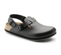 BIRKENSTOCK® Clog Tokio Super Grip, Naturleder, schwarz, Weite normal, Größe 37 (Weitere Arbeitsschuhe)
