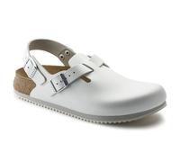 Birkenstock Clog Tokio Super Grip, Naturleder, weiß, Weite normal, Größe 35