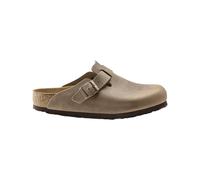 Birkenstock - Clogs aus geöltem Nubuk-Leder - Unisex - Boston Oiled Leather Regular - Boston Oiled Leather Regular Tobacco Brown für Braun 45