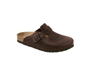 Birkenstock - Clogs aus geöltem Nubuk-Leder - Unisex - Boston Oiled Leather Regular - Boston Oiled Leather Regular Habana für Herren aus Braun 44