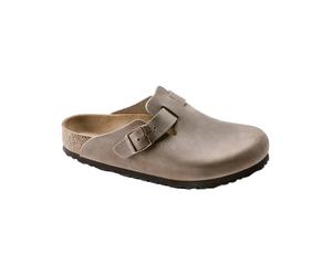 Birkenstock - Clogs aus geöltem Nubuk-Leder - Unisex - Boston Oiled Leather Regular - Boston Oiled Leather Regular Tobacco Brown für Braun 42