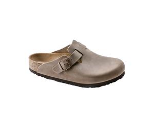 Birkenstock - Clogs aus geöltem Nubukleder - Damen / Frau - Boston Oiled Leather Narrow - Boston Oiled Leather Narrow Tobacco Brown für Braun 38