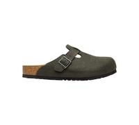 Birkenstock - Clogs aus verfilzter Wolle - Boston Wool Regular Thyme für Herren aus Wolle - Größe 43 - Grün Grün 43
