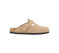 Birkenstock - Clogs aus Wildleder - Damen / Frauen - Boston LEVE Narrow - Boston LEVE Narrow Sandcastle für Damen aus Leder - Größe 38 - Beige 38