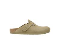 Birkenstock - Clogs aus Wildleder - Unisex - Boston LEVE Regular - Boston LEVE Regular Faded Khaki für Herren aus Leder - Größe 42 - Braun 42