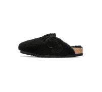 Birkenstock Clogs "Boston Big Buckle" in Schwarz - Größe 36 | Damen Pantoletten