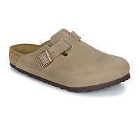 Birkenstock Boston Damen , Herren Clog Nubuckleder geölt 40, Normal, Tabacco Brown