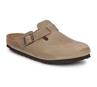 Birkenstock Boston Tabacco Braun Nubukleder geölt Schmal Braun EU37