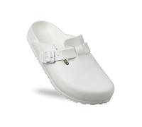 Birkenstock Clogs "Boston" in Weiß - Weite N - Größe 38 | Damen Pantoletten