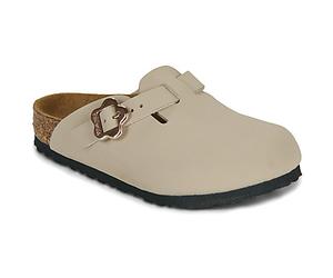 BIRKENSTOCK Clogs Kinder Boston Kids Flower Buckle in Beige 26