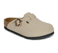 BIRKENSTOCK Clogs Kinder Boston Kids Flower Buckle in Beige 30