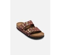 Birkenstock - Clogs & Pantoletten Arizona Rivet Suede - Narrow - Braun - Größe 38
