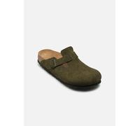 Birkenstock - Clogs & Pantoletten Boston Suede - Narrow - Grün - Größe 37