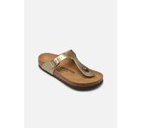 Birkenstock - Clogs & Pantoletten Gizeh Birko Flor - Regular - Gold und Bronze - Größe 35