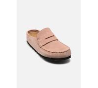 Birkenstock - Clogs & Pantoletten Naples Wrapped Suede - Narrow - Rosa - Größe 40