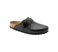 Birkenstock - Clogs - Unisex - Boston Natural Leather - Boston Natural Leather Black für Herren aus Leder - Größe 40 - schwarz schwarz 40