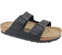 Birkenstock Damen Arizona Birko-Flor Weit Pantoletten, Schwarz, 44 EU